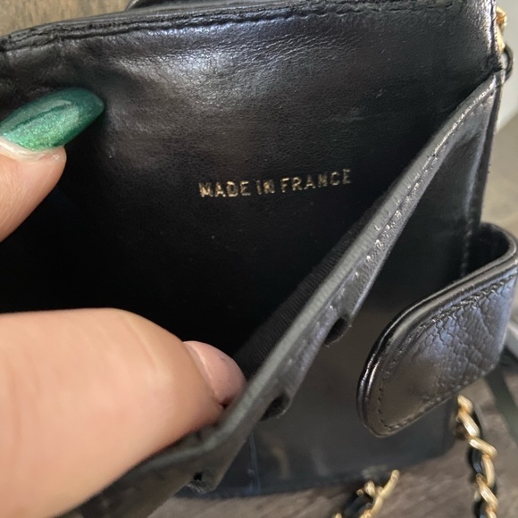 🖤⚜️ Chanel Pearl Crush Style Mini Wallet Chain is Crossbody or Shoulder 🖤⚜️ - Picture 6 of 11